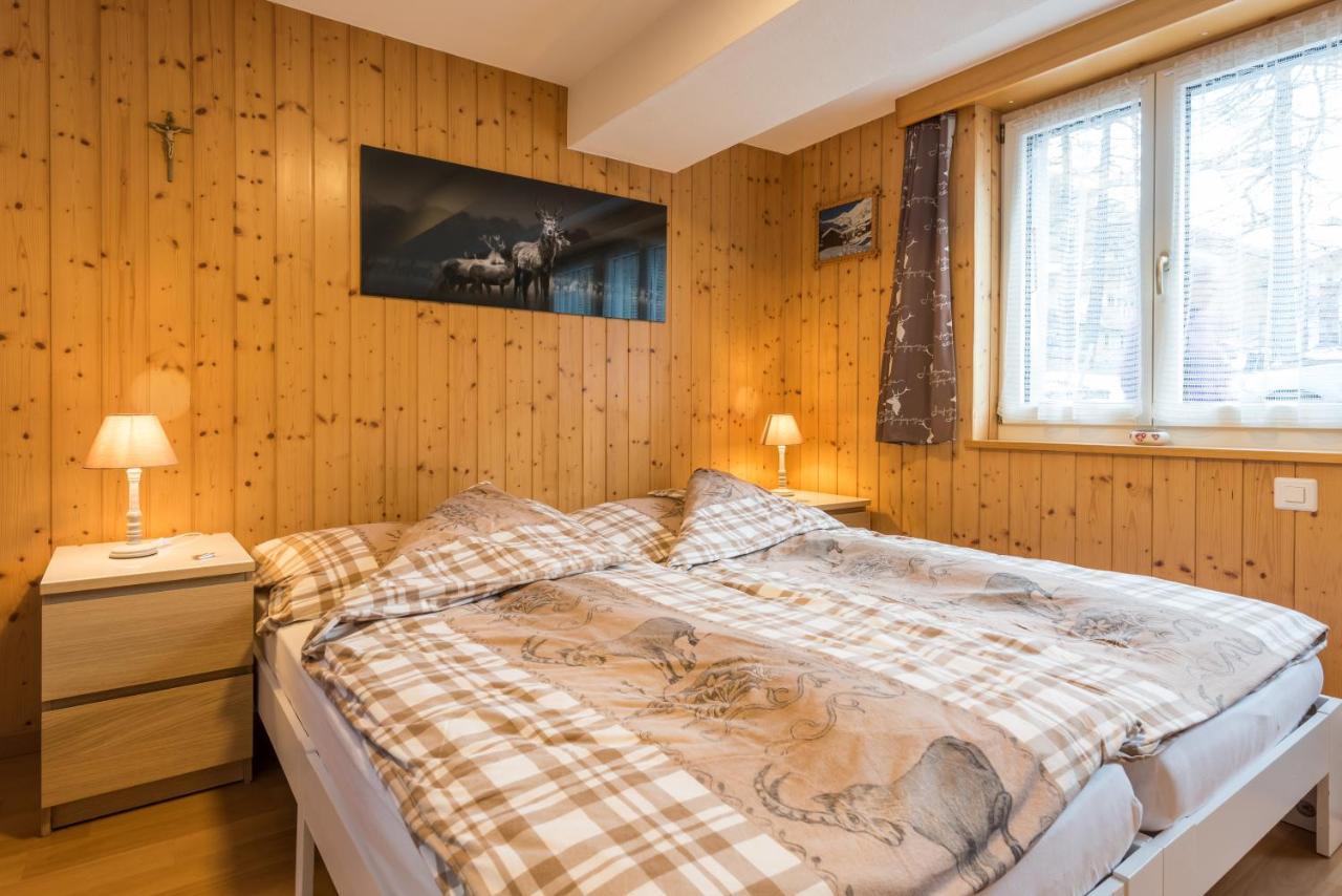 Haus Alpenblick Daire Saas-Grund Dış mekan fotoğraf
